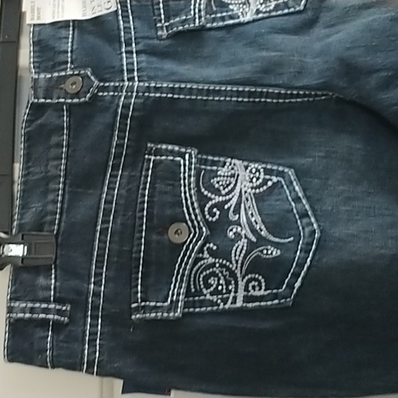 Style & Co. Barley Boot Dark Wash Jeans 18 - Picture 4 of 13